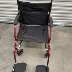 Folding Transport Chair