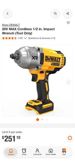 DeWalt impact