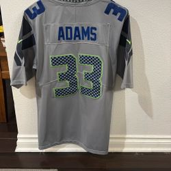 Seahawks Jersey, Adams 33