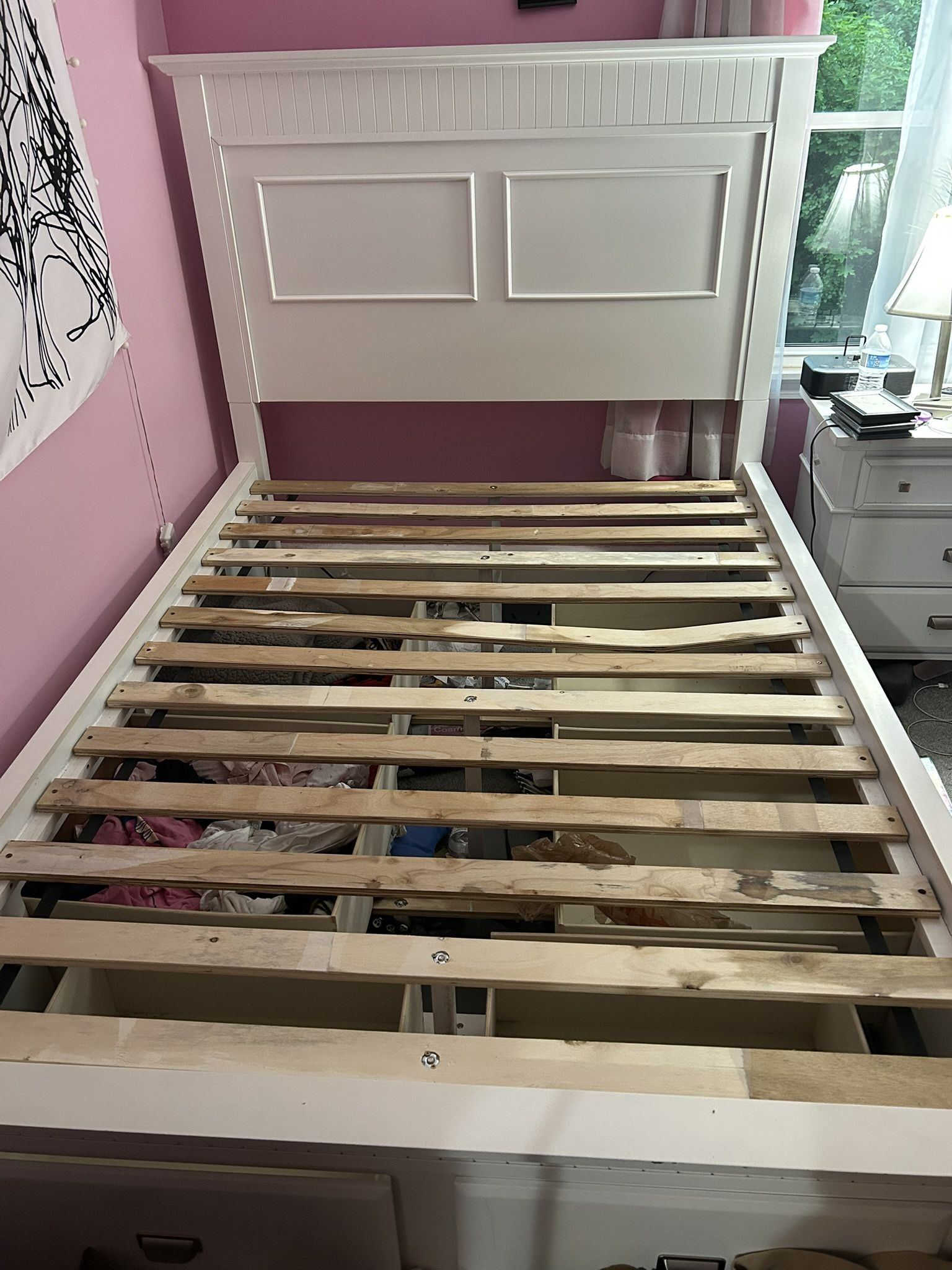 Full Size Storage Bed Set
