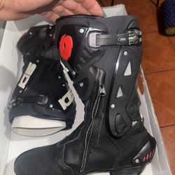 Racing Motorcycle Boots Size 9.5