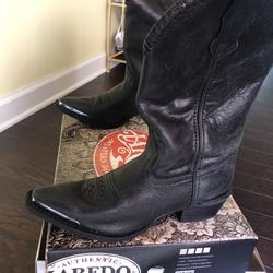 Womens Cowboy Boots W/TOE RANDS