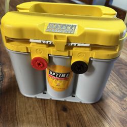 Optima Yellow Top Battery D34/78 Versatile Dual Purpose Deep Cycle AGM Car Truck Battery. Bateria Para Carro Camioneta  PRICE IS FIRM. Optima Yellow T