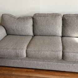 Gray Sofa - Removable Cushion Covers