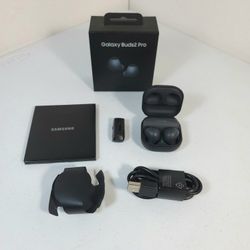 Samsung Galaxy Buds2 Pro Headphones Ear Buds Bluetooth - Graphite, EUC