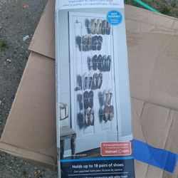 Over The Door Shoe Storage Rack