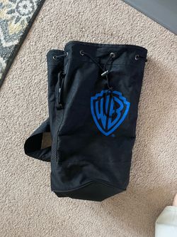 Vintage Collectible Warner Bros Backpack Tote Duffel Bag