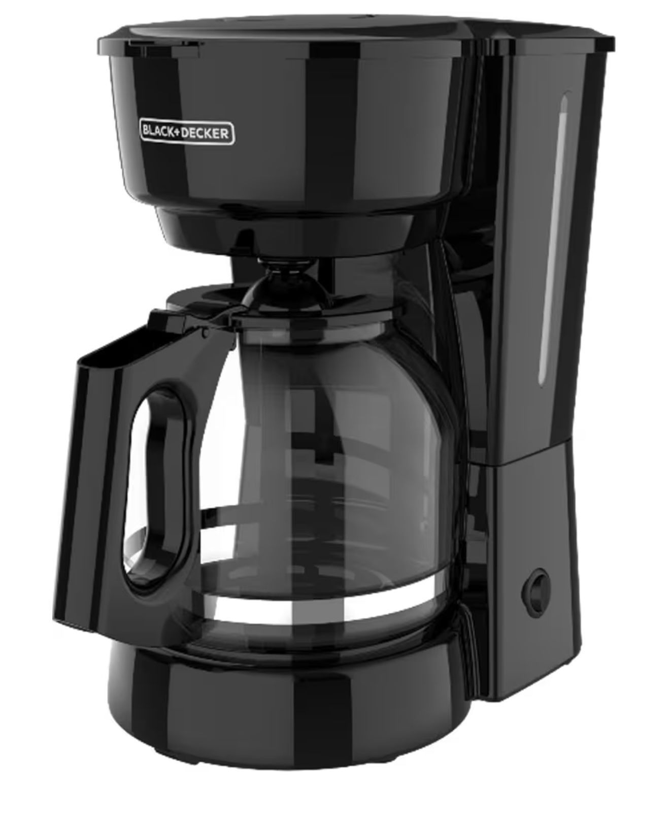 Black +Decker 12-Cup Coffee Maker with Easy On/Off Switch, Vortex Technology