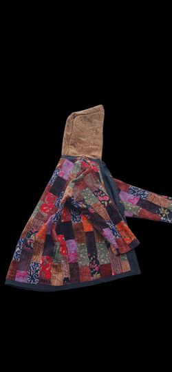 Hand made sashiko chore coat
