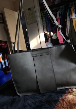 Grey purse