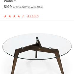 Article Glass Coffee Table 