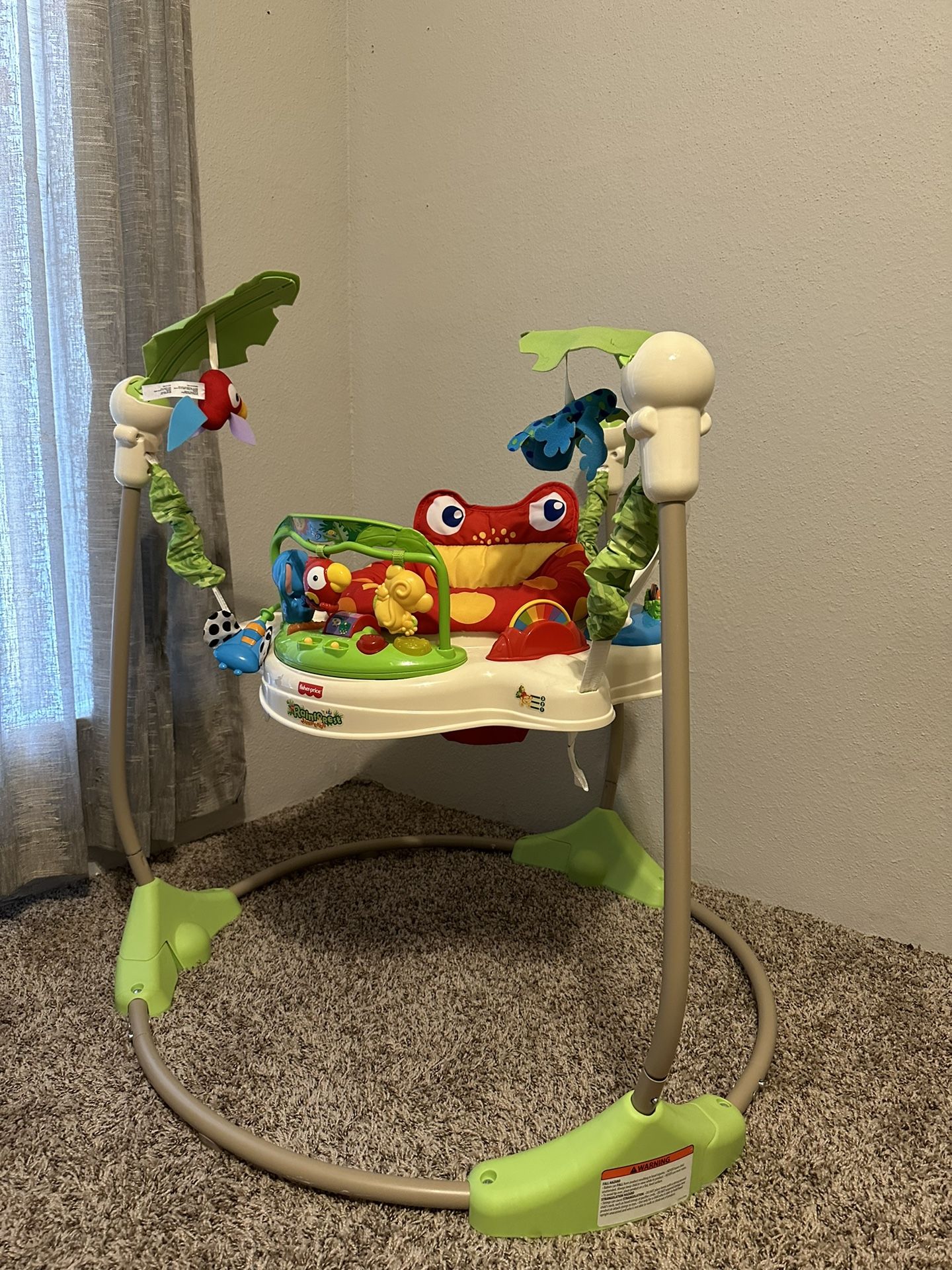 Baby Bouncer Activity Center Blooming Fun Jumperoo 