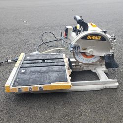 Dewalt Tile Saw