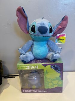 Disney Stitch Collectors Bundle with Plush