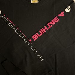 Bape Long Sleeve Shirt (M) 