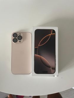 iPhone 16 pro Max – 512GB Desert Titanium