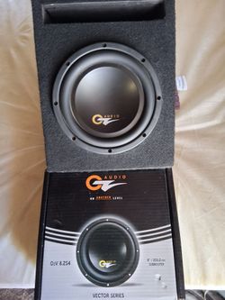8 inch subwoofer ported box