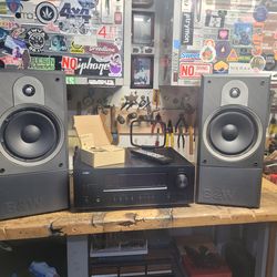 Hi-Fi Stereo - Denon • B&W + Bluetooth Receiver