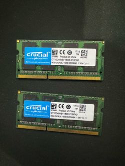 16gb DDR3 1600mhz Laptop Memory