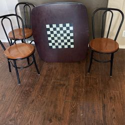  Game Table W/ Chairs