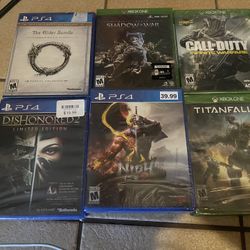 Brand New games  Xbox One / PlayStation 4  “” $13 EACH “”