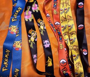 Pokemon lanyards, brand new