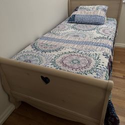 Twin Bed Frame And Dresser Set