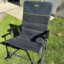 cabella rocking camper chair 