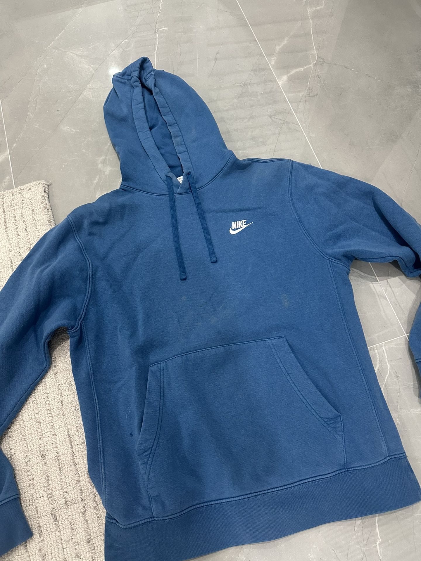 Blue Nike hoodie
