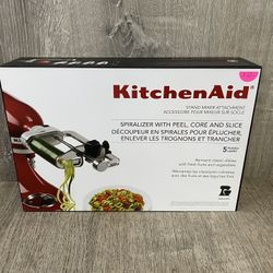 KitchenAid Spiralizer With Peek, Core & Slice KSM1APC