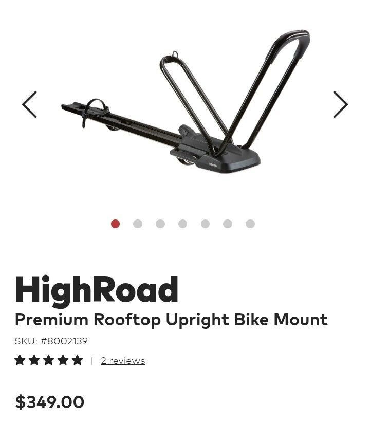 Yakima Rooftop Bike Mounts Brand New