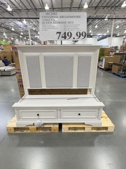 Universal Broadmoore Queen Storage Bed $500