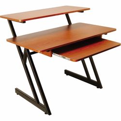 On-Stage WS7500 Wood Computer/Music Workstation Desk