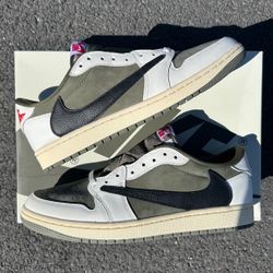 Jordan 1 Travis Scott Medium Olive 