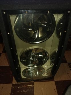 Double 12 Subwoofer Box