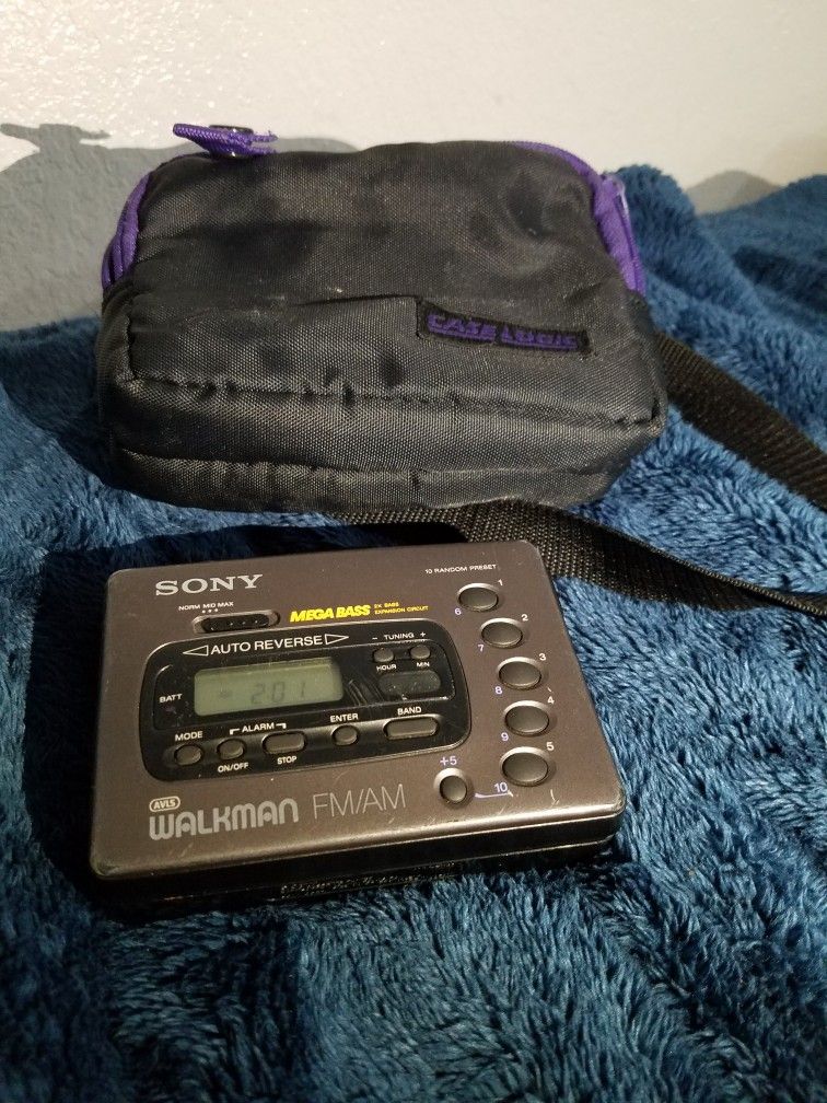 Vintage Walkman Mega Bass Wm Fx45, Sony