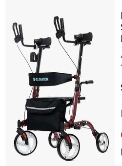 Never used upright Rollator Walker! Never used. Assembled. Retail for $150 - $35 - 67th ave/Bell 