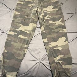 Womens Camouflage Joggers 