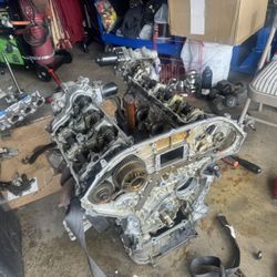 2012 Infiniti G37 Sedan AWD Cylinder Heads 