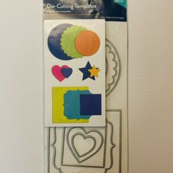 10pcs All Shapes Name Brand Die Cuts