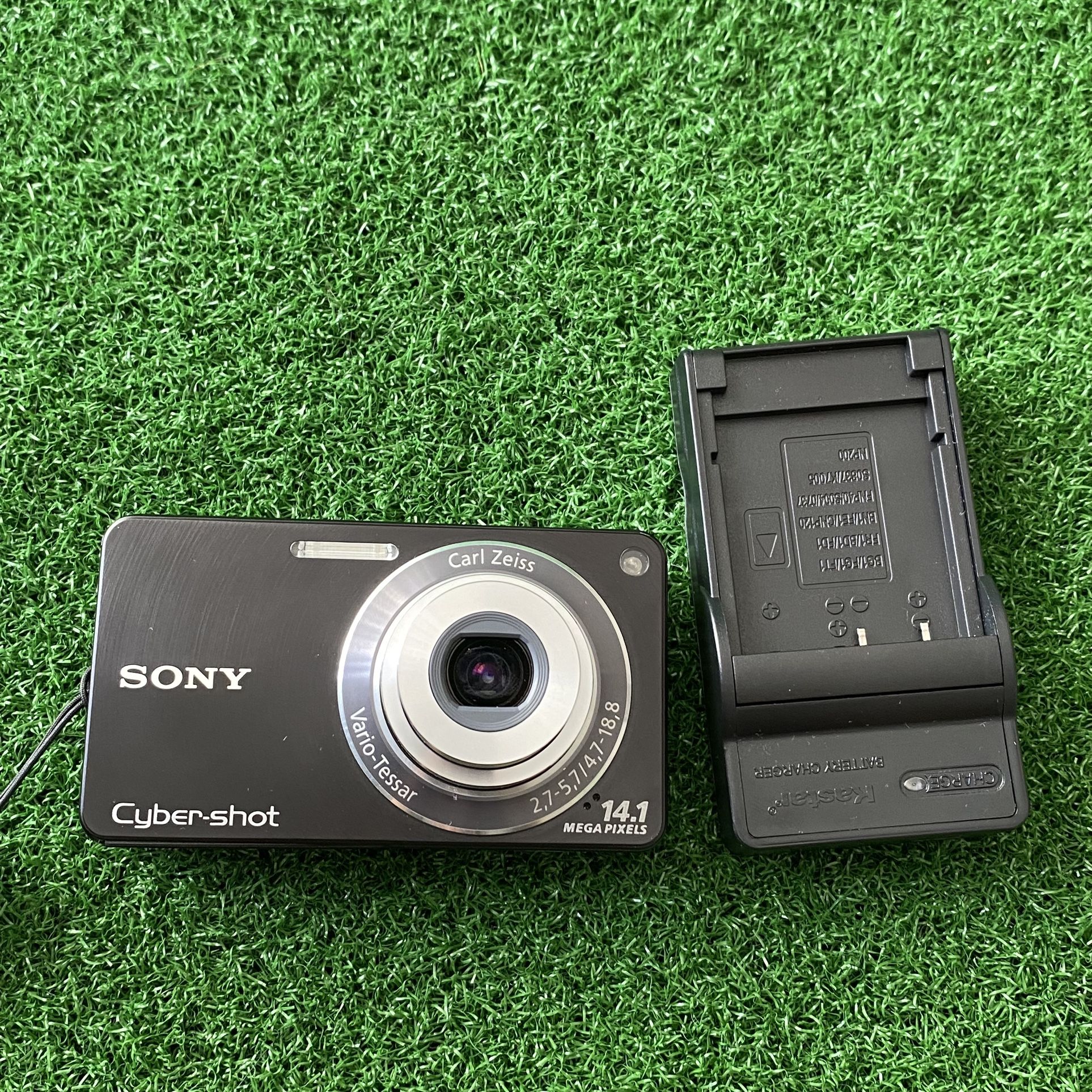 SONY Cyber-Shot DSC-W350 Digital Camera 4x 14.1MP Black 