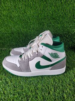 Size 9.5 - Air Jordan 1 SE Mid Grey Pine Green