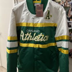 Mitchelle & Ness Oakland A's Jacket $90 for Sale in Concord, CA - OfferUp