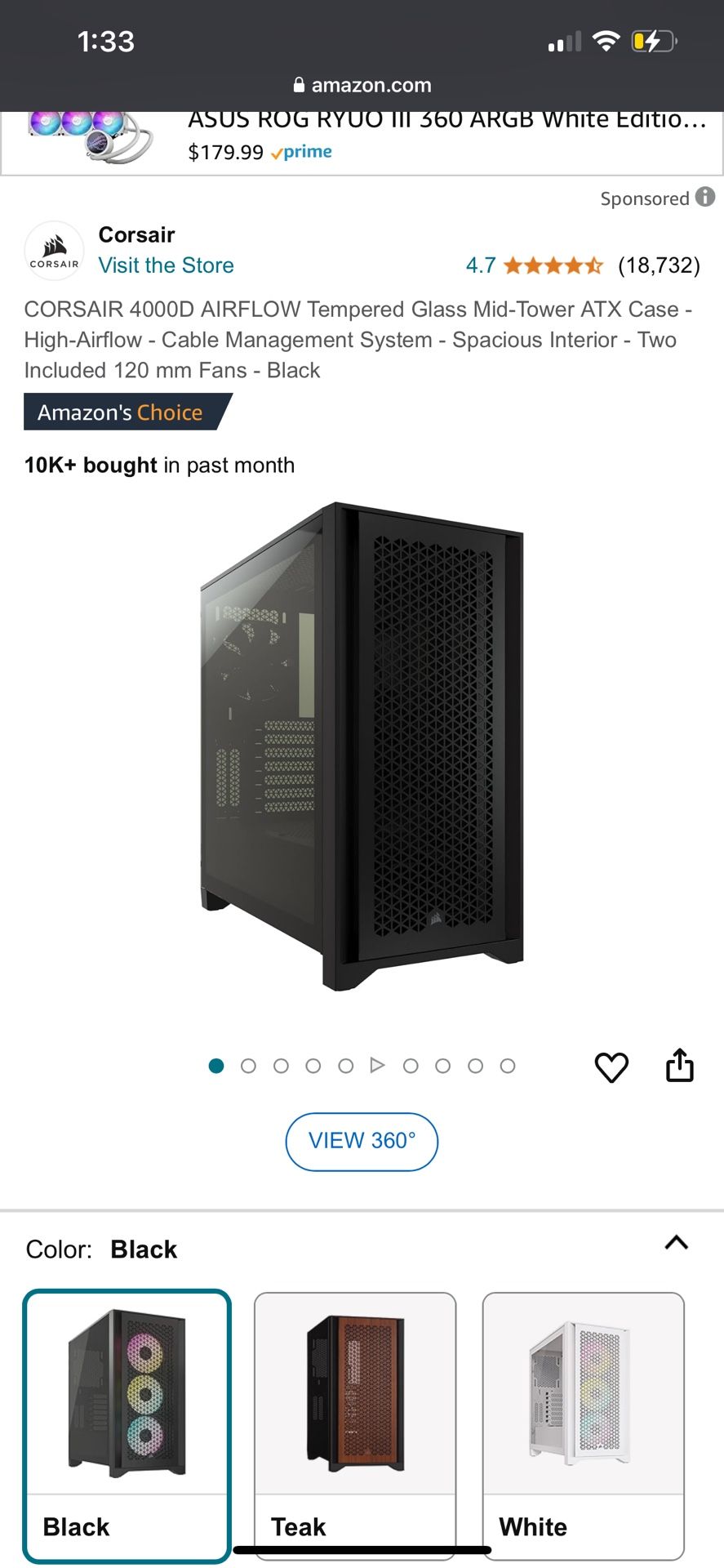 4000D Airflow PC Case