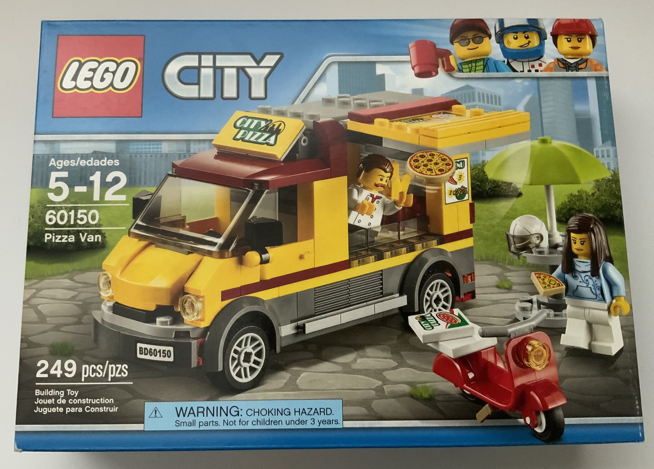 NEW Lego City Pizza Van 60150 *RETIRED