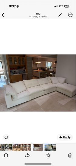 Restoration Hardware Cloud Sectional