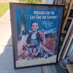 32x42 Wizard of Oz Movie Poster Shadow Box