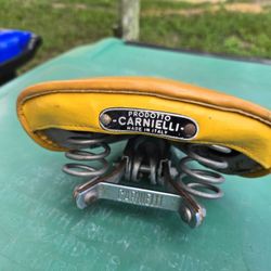 Beautiful Vintage Prodotto Carnielli Saddle Made in Italy