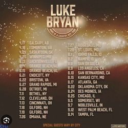 Luke Bryan Tickets