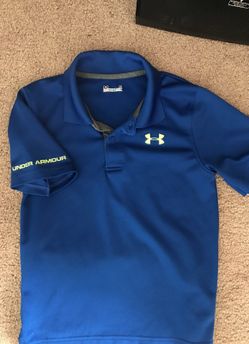 Boys 6 under armour polo